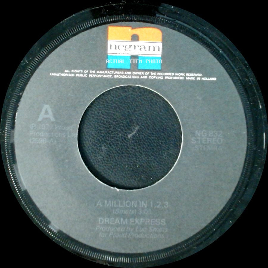 Dream Express - Spinning Top / A Million In 1, 2, 3 side B