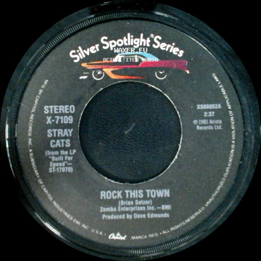 Stray Cats - Rock This Town / Stray Cat Strut side A