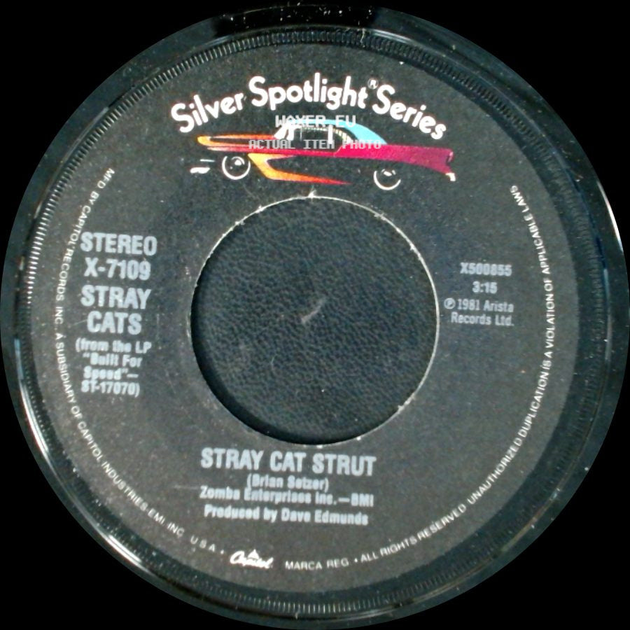 Stray Cats - Rock This Town / Stray Cat Strut side B