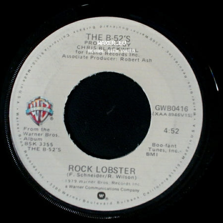 The B-52's - Rock Lobster / Private Idaho side A