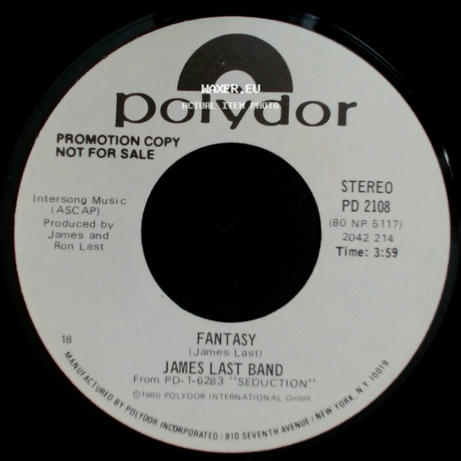 James Last Band - Fantasy / Fantasy side A