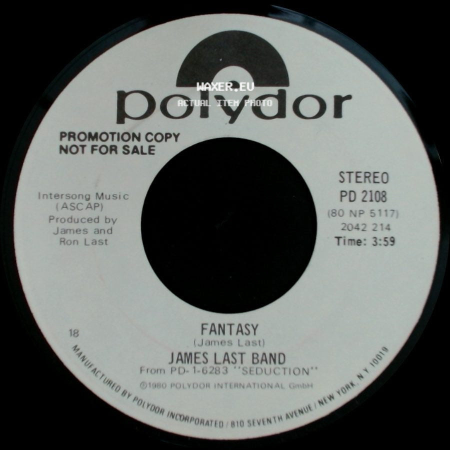 James Last Band - Fantasy / Fantasy side B