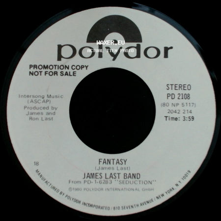 James Last Band - Fantasy / Fantasy side B