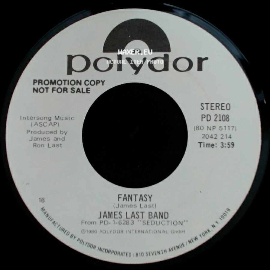 James Last Band - Fantasy / Fantasy side A