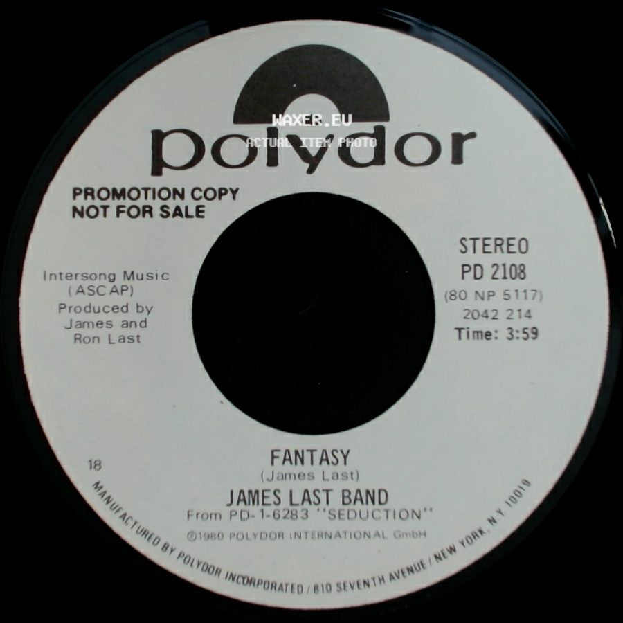 James Last Band - Fantasy / Fantasy side B