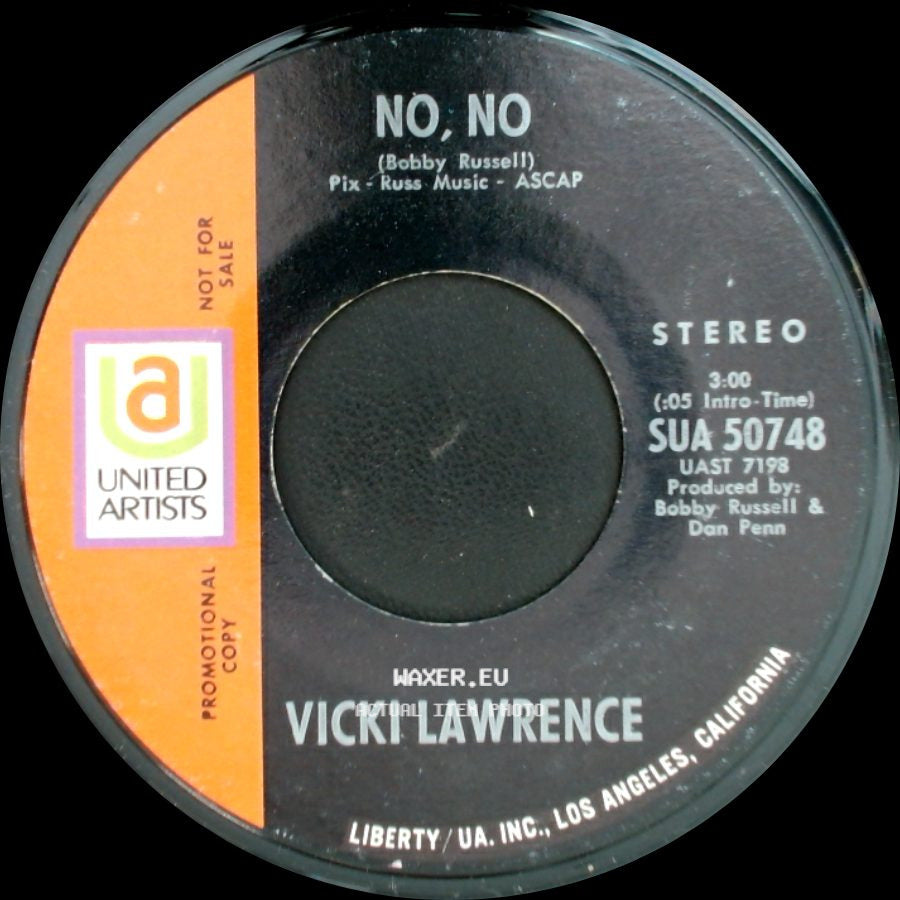 Vicki Lawrence - No, No / No, No side B