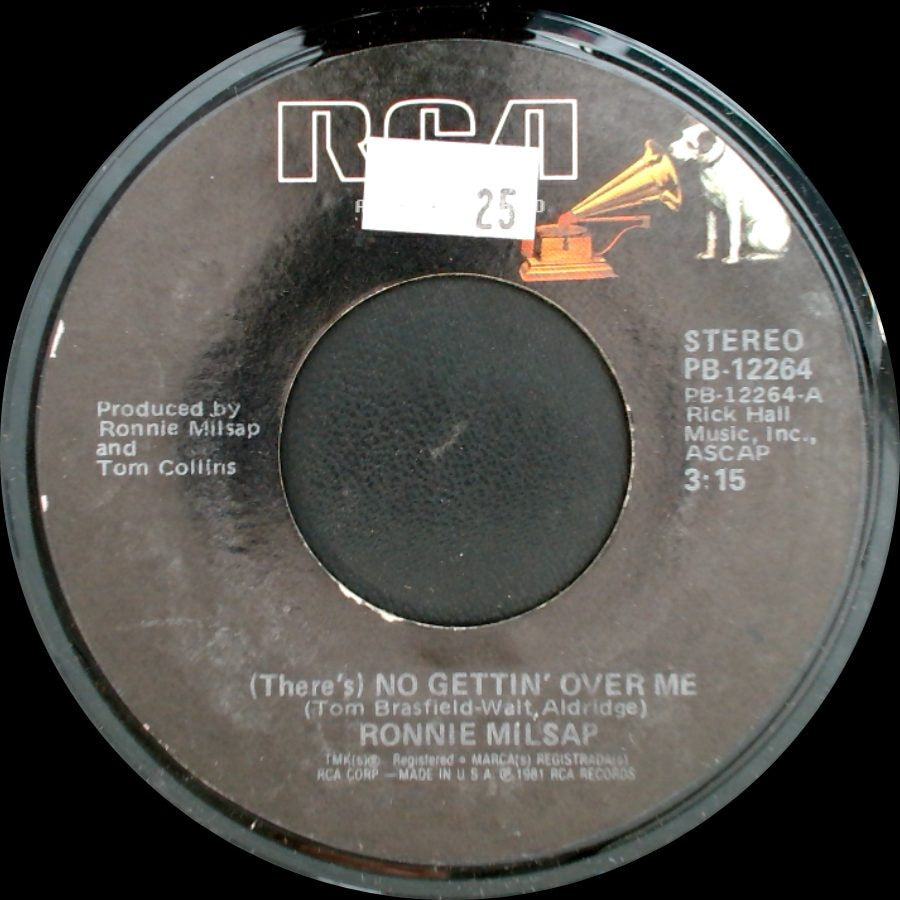 Ronnie Milsap - (There's) No Gettin' Over Me / I Live My Whole Life At Night side A