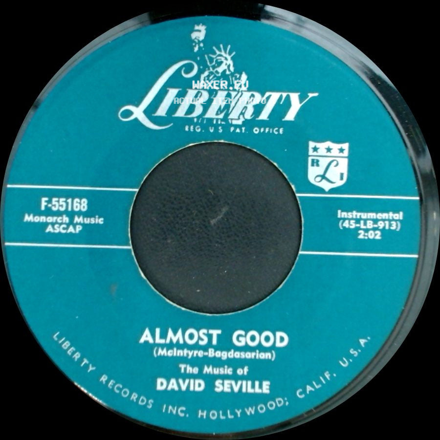 David Seville / The Chipmunks - Almost Good / The Chipmunk Song side A