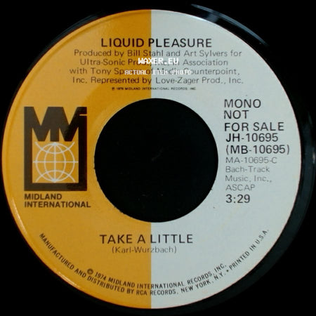 Liquid Pleasure - Take A Little / Take A Little side A