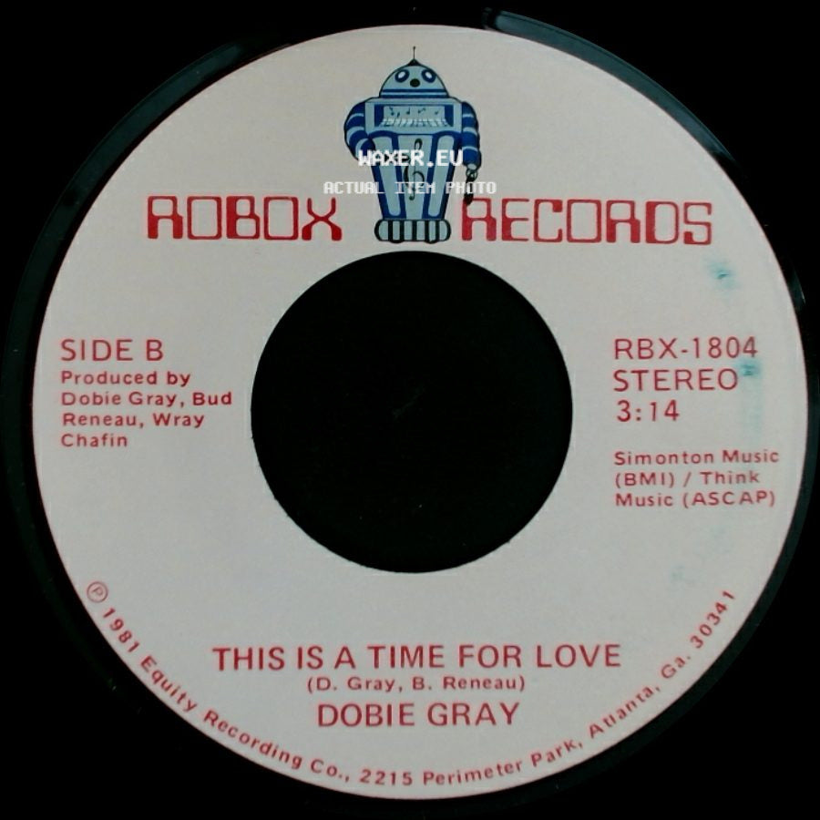 Dobie Gray - Autumn / This Is A Time For Love side B