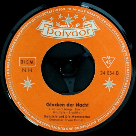 Louis Armstrong Und Gabriele / Gabriele Und Die Montecarlos - Onkel Satchmo's Lullaby / Glocken Der Nacht side B