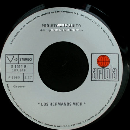 Los Hermanos Mier - Poquito A Poquito / Una Mentira Mas side A
