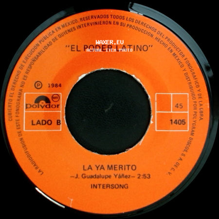 Unknown Artist - Tienes Que Volver / La Ya Merito side B