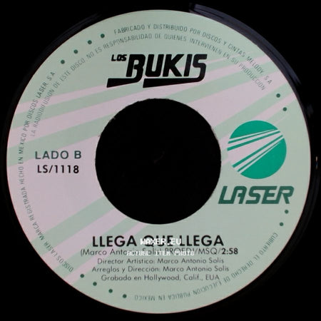 Los Bukis - Mi Fantasia / Llega Que Llega side B