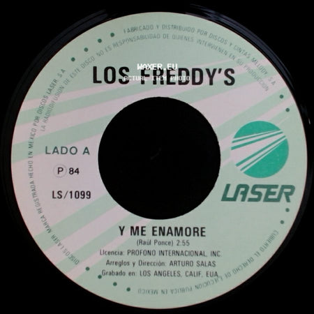 Los Freddy's - Y Me Enamore / Perder La Vida side A