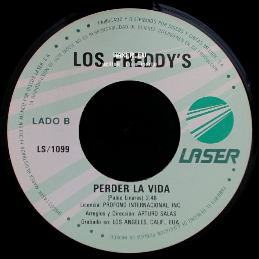 Los Freddy's - Y Me Enamore / Perder La Vida side B