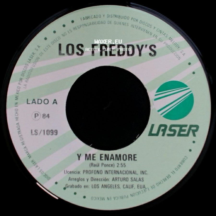 Los Freddy's - Y Me Enamore / Perder La Vida side A