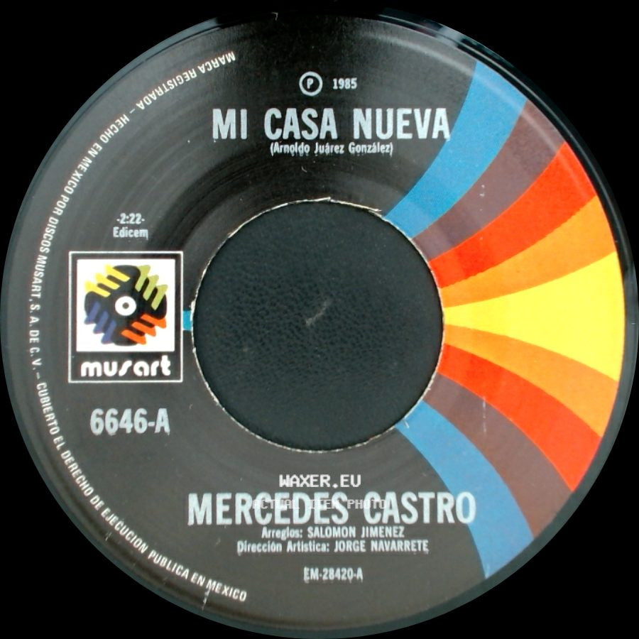 Mercedes Castro - Despedida Con Mariachi / Mi Casa Nueva side B