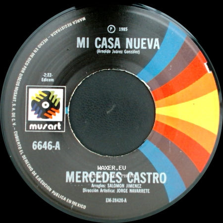 Mercedes Castro - Mi Casa Nueva / Despedida Con Mariachi side A
