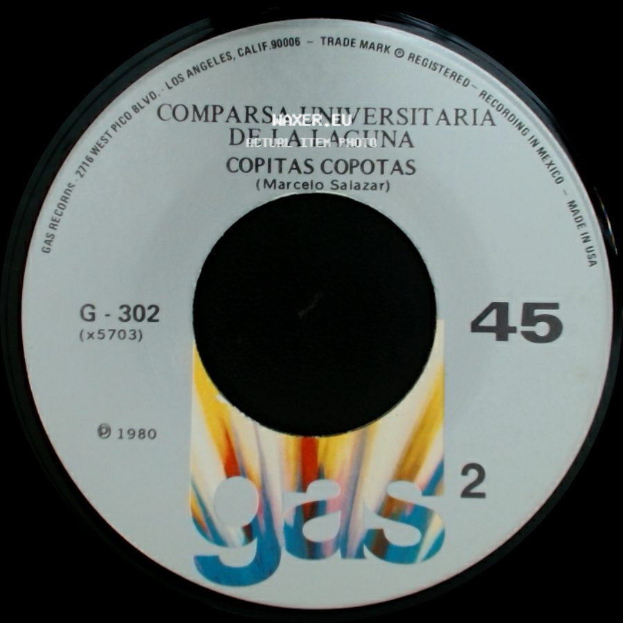Comparsa Universitaria De La Laguna - La Leche / Copitas Copotas side B