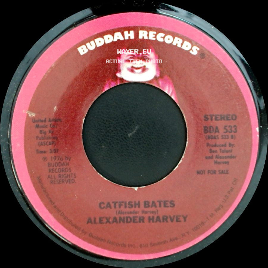 Alexander Harvey - Catfish Bates / Lonesome Cup Of Coffee side A