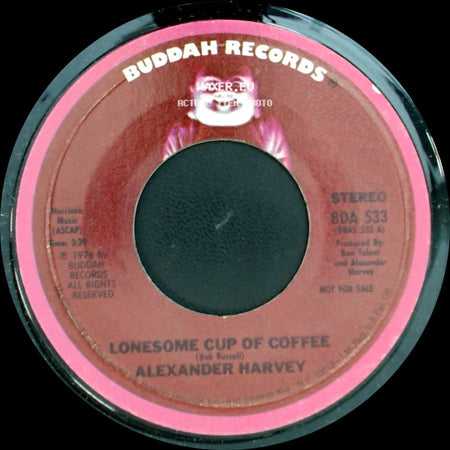Alexander Harvey - Catfish Bates / Lonesome Cup Of Coffee side B