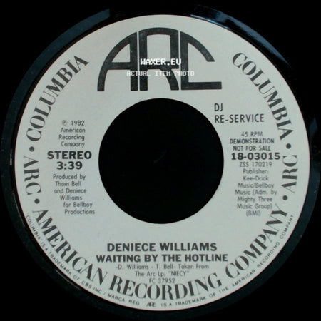 Deniece Williams - Waiting By The Hotline / Waiting By The Hotline side A