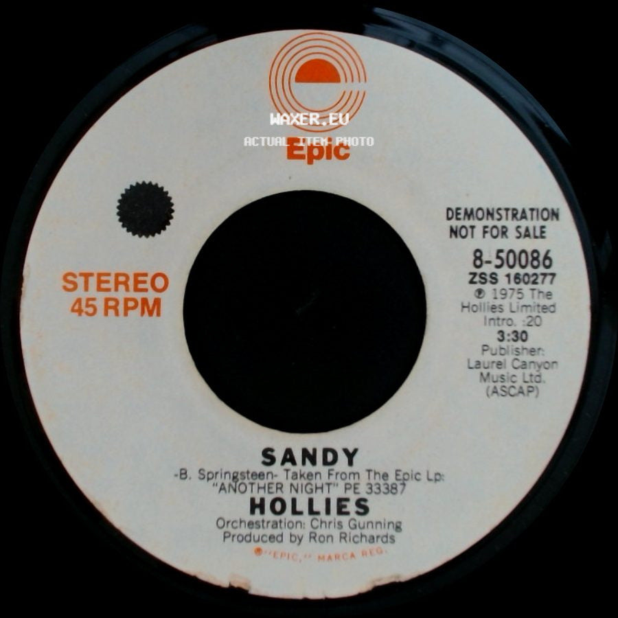Hollies - Sandy / Sandy side A