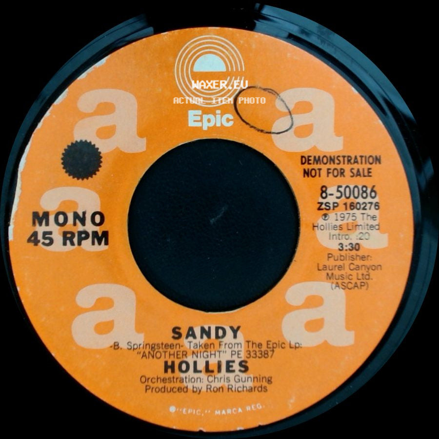Hollies - Sandy / Sandy side B