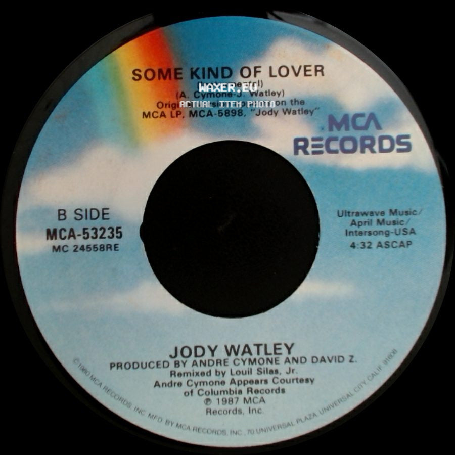 Jody Watley - Some Kind Of Lover / Some Kind Of Lover (Instrumental) side B
