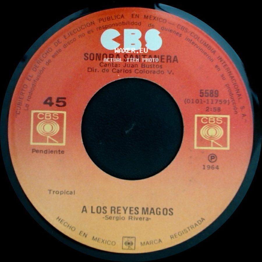 Sonora Santanera - Feliz Navidad / A Los Reyes Magos side B