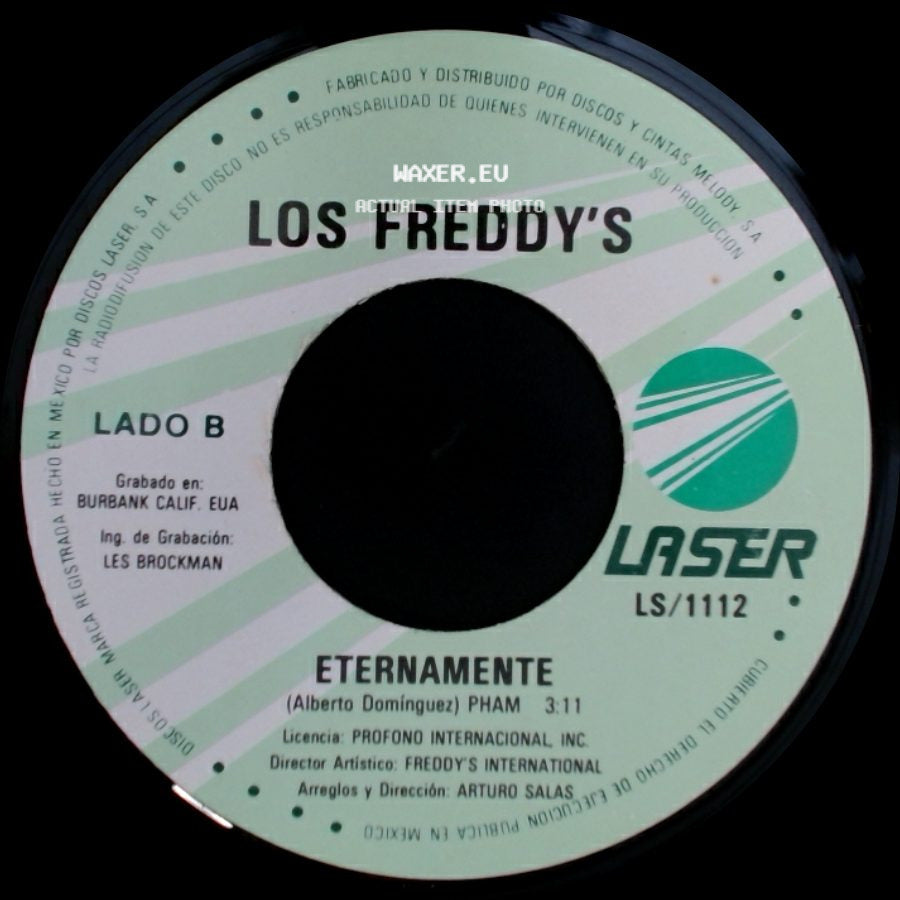 Los Freddy's - Que Te Pasa Corazon / Eternamente side B