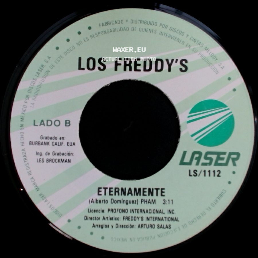 Los Freddy's - Que Te Pasa Corazon / Eternamente side B