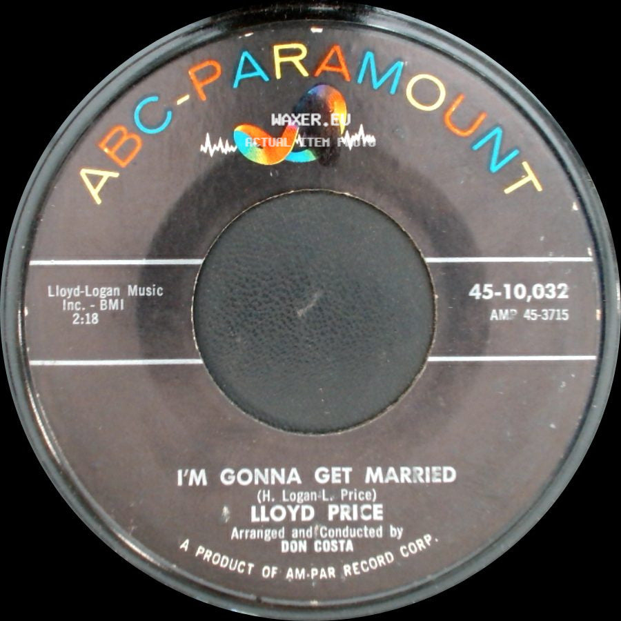 Lloyd Price - Three Little Pigs / I'm Gonna Get Married side B
