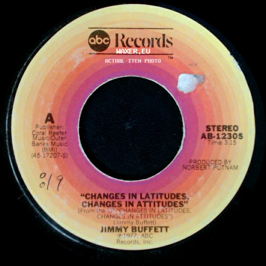 Jimmy Buffett - Landfall / Changes In Latitudes, Changes In Attitudes side B