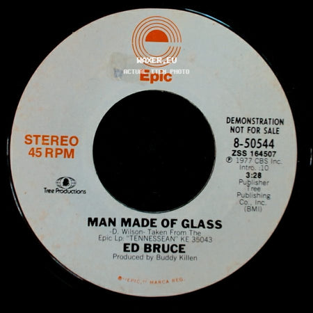Ed Bruce - Man Made Of Glass / Man Made Of Glass side A