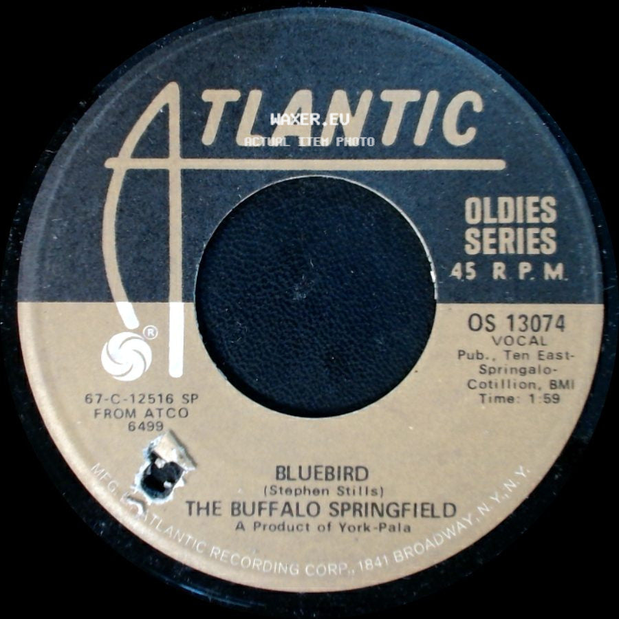The Buffalo Springfield - Bluebird / Mr. Soul side A