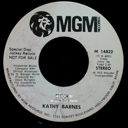 Kathy Barnes - Shhh / Shhh side A