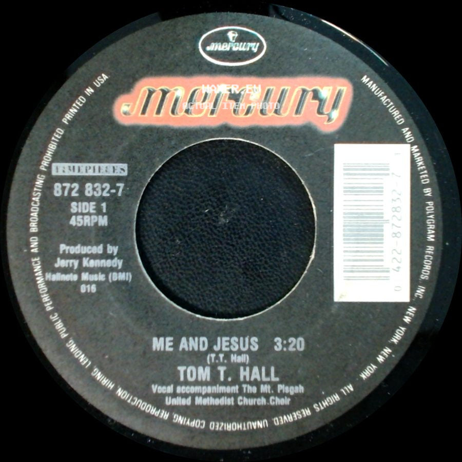 Tom T. Hall - Me And Jesus / (Old Dogs, Children And) Watermelon Wine side A
