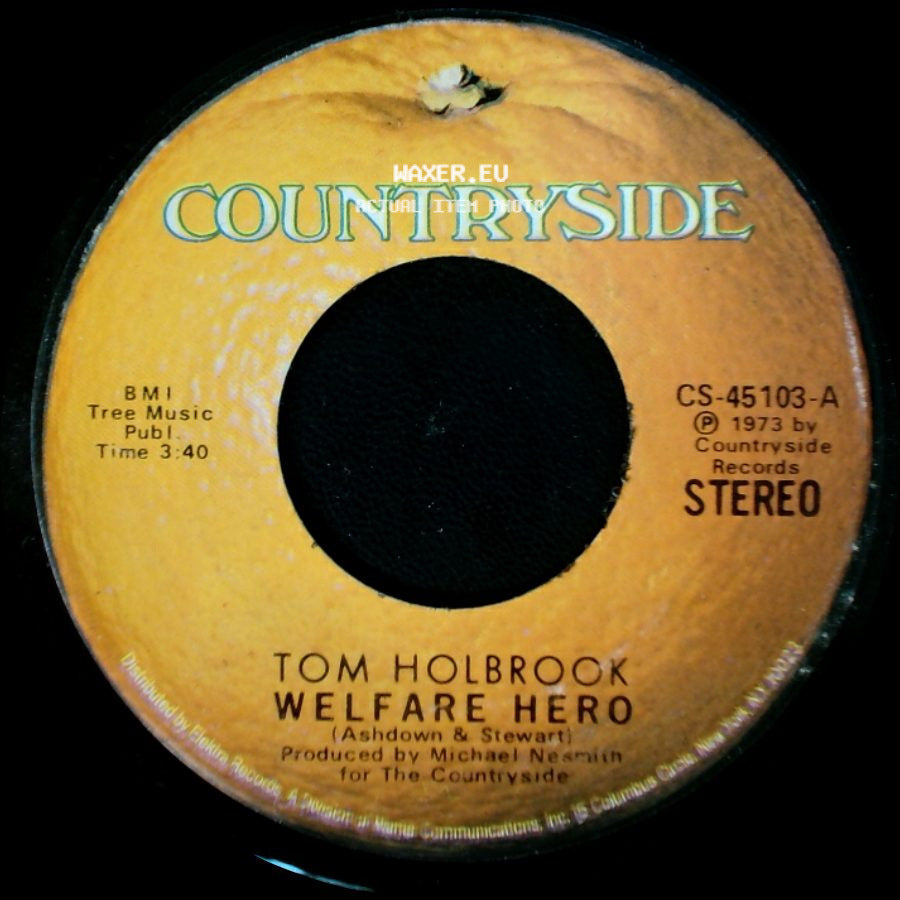 Tom Holbrook - I Wish I Was Home / Welfare Hero side B