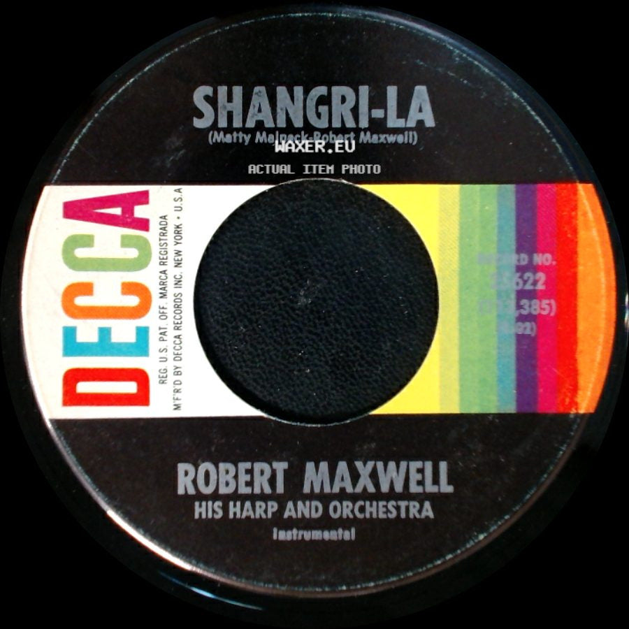 Robert Maxwell - That Old Black Magic / Shangri-La side B