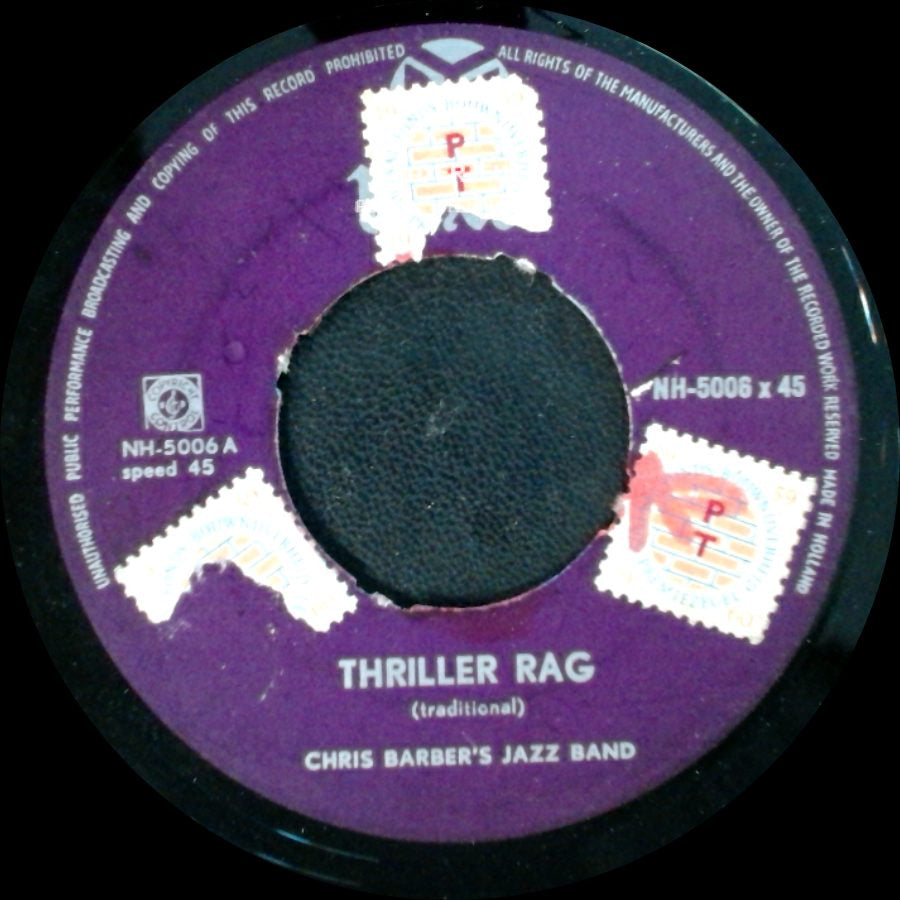 Chris Barber's Jazz Band - Thriller Rag / Petite Fleur side A