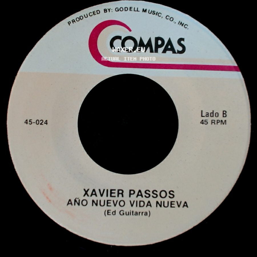 Xavier Passos - Anoche Me Enamore / Año Nuevo Vida Nueva side B