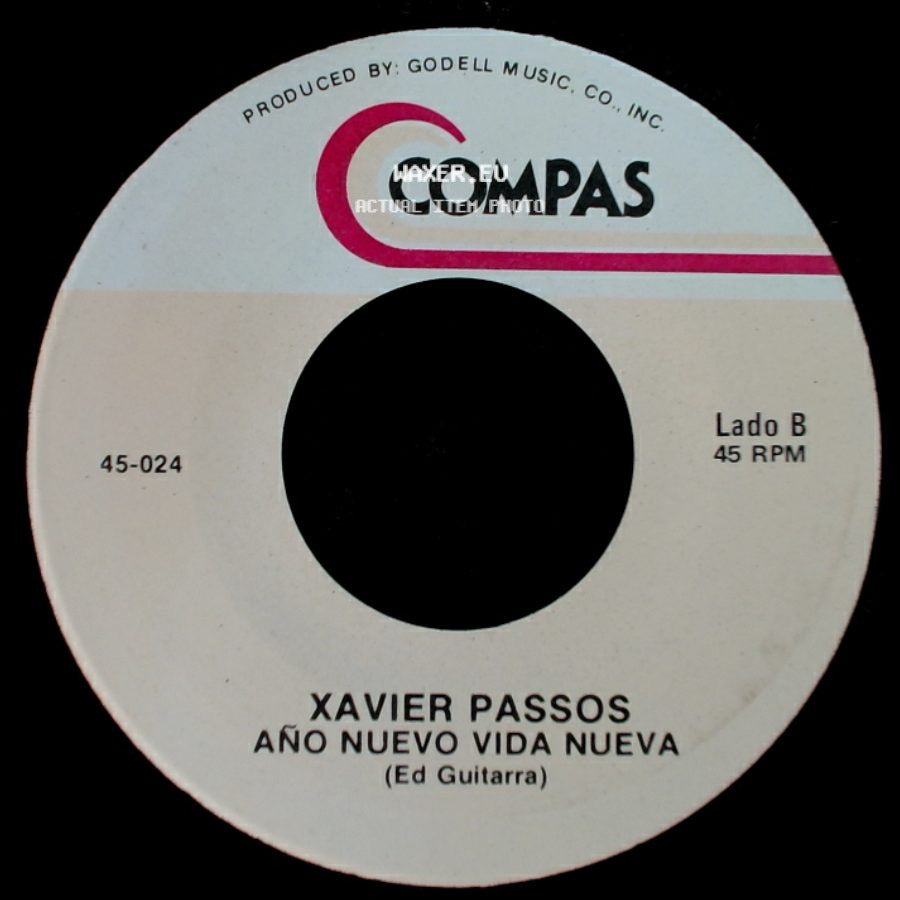 Xavier Passos - Anoche Me Enamore / Año Nuevo Vida Nueva side B