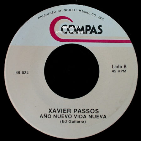 Xavier Passos - Anoche Me Enamore / Año Nuevo Vida Nueva side B