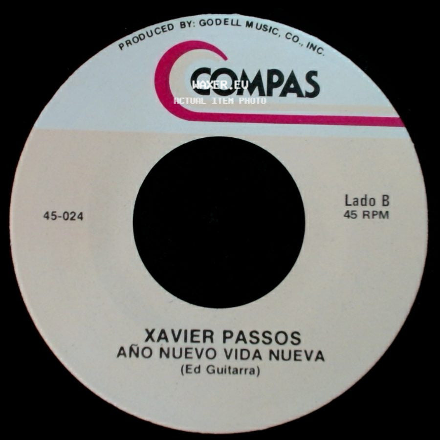 Xavier Passos - Anoche Me Enamore / Año Nuevo Vida Nueva side B