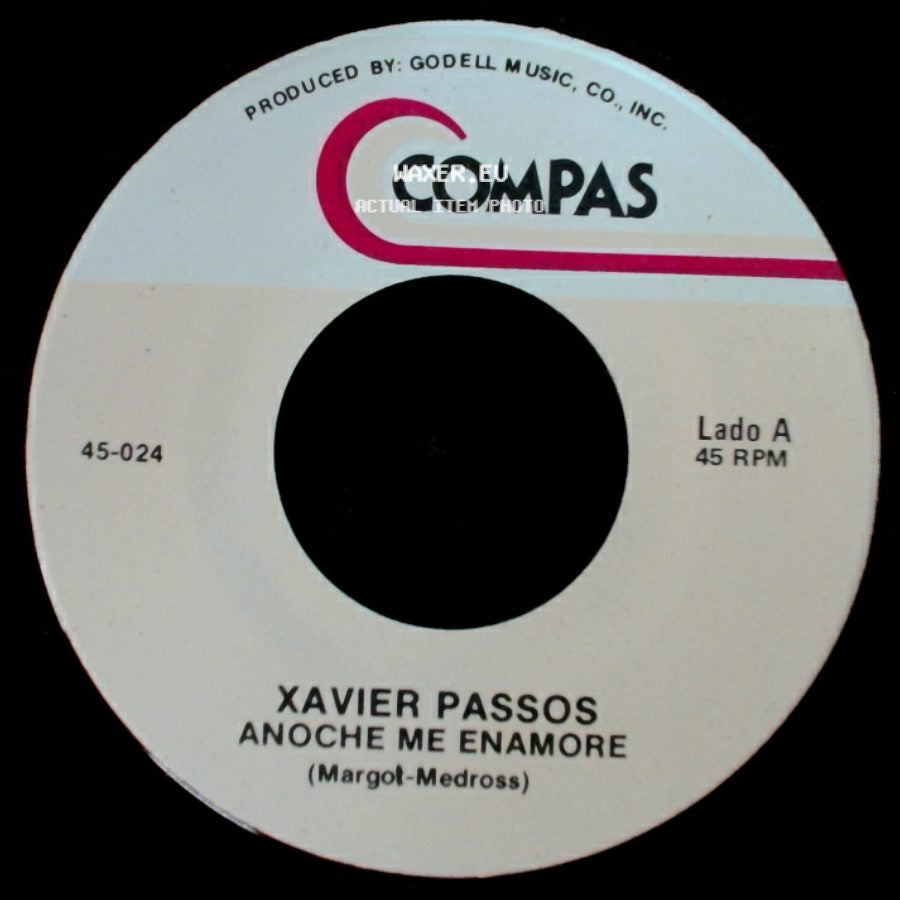 Xavier Passos - Anoche Me Enamore / Año Nuevo Vida Nueva side A