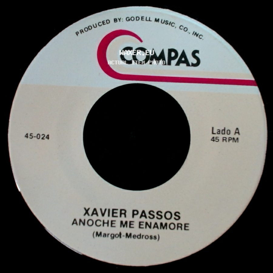 Xavier Passos - Anoche Me Enamore / Año Nuevo Vida Nueva side A