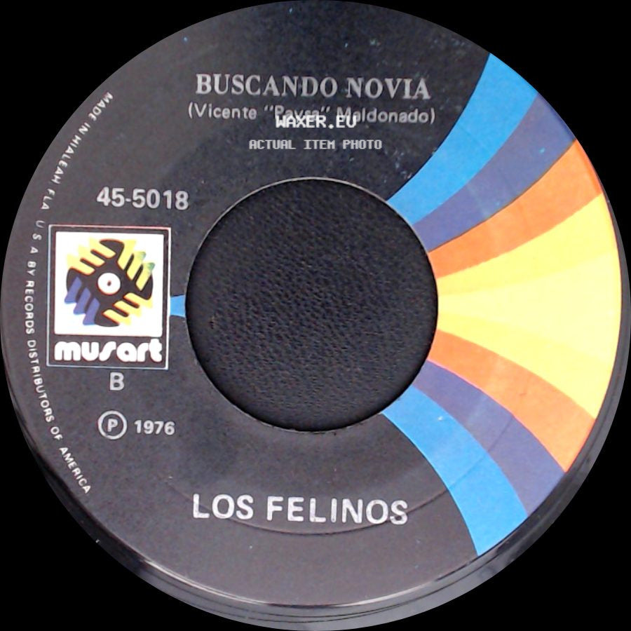 Los Felinos - Entre Suspiro Y Suspiro / Buscando Novia side B