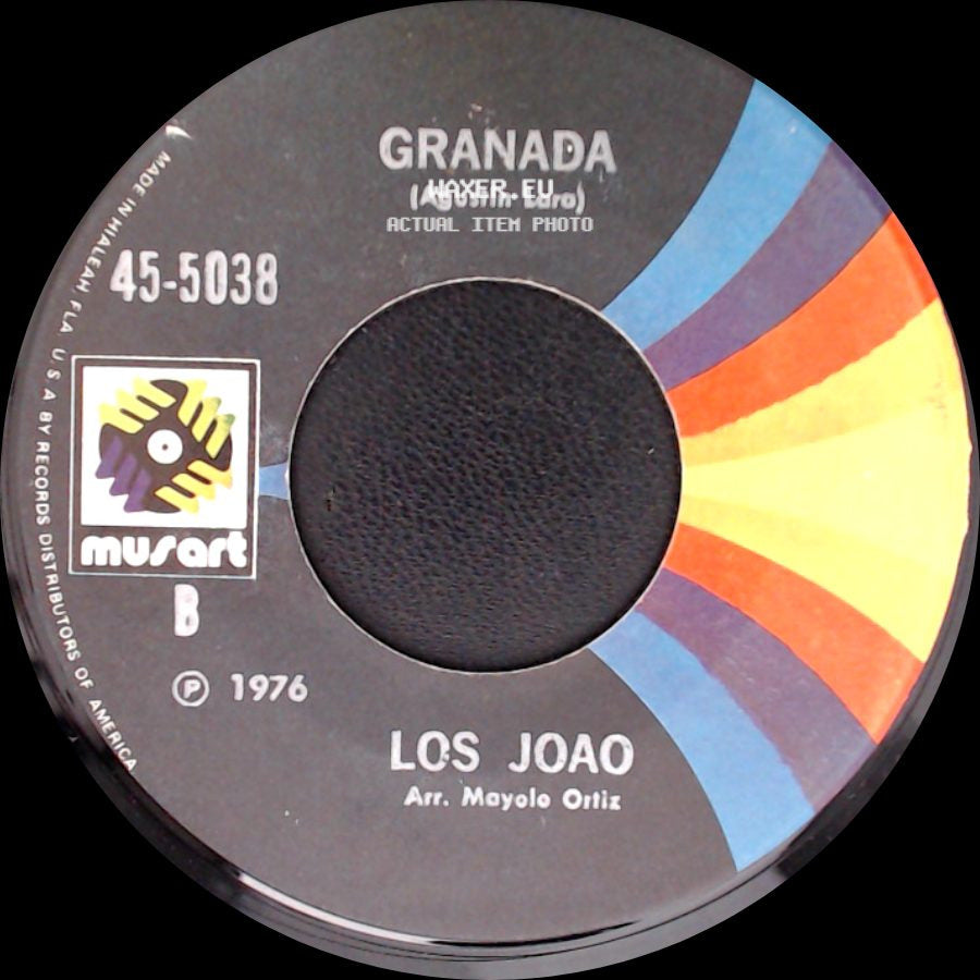 Los Joao - Saca El Pomo Pedro / Granada side B